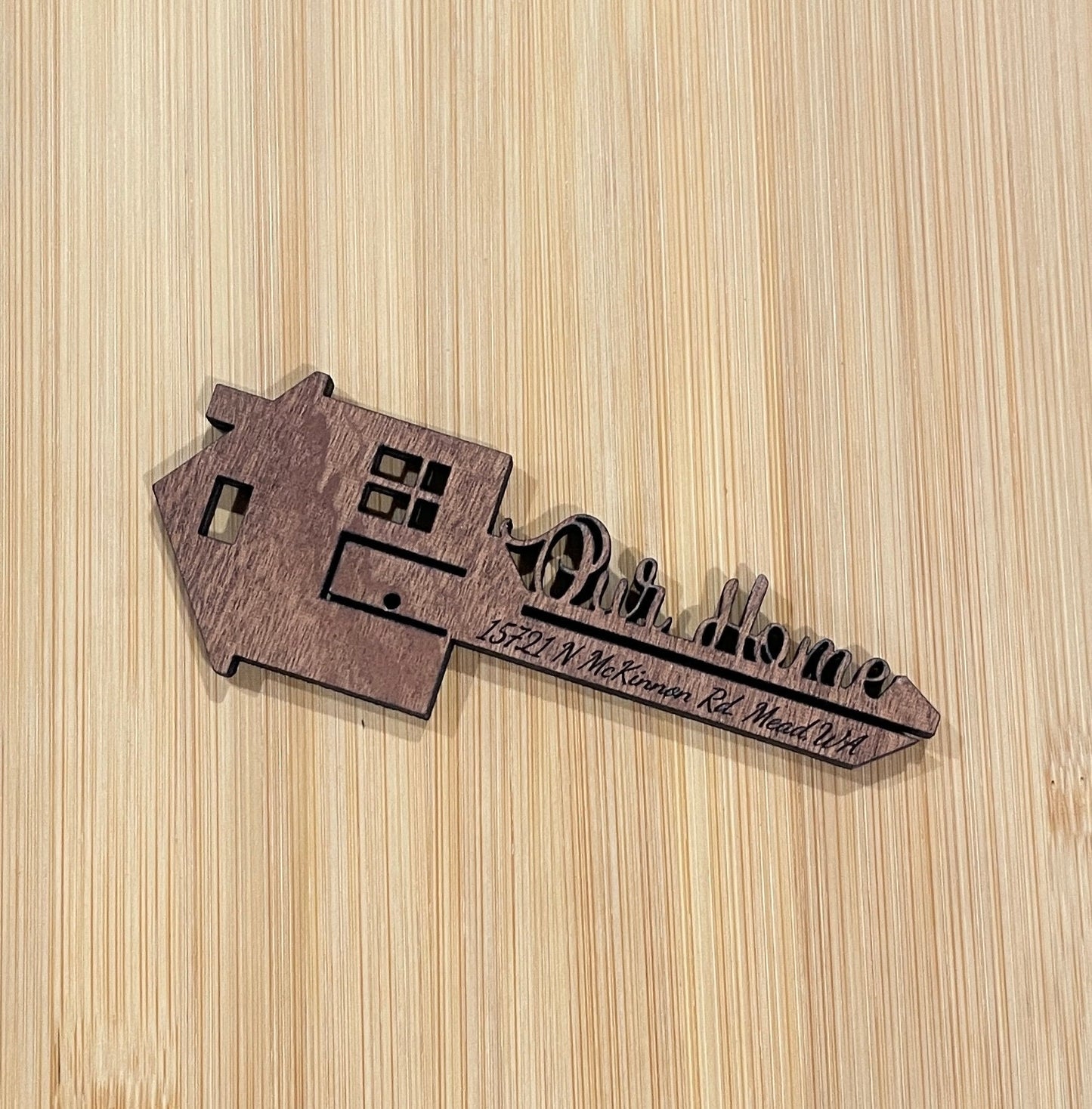 Custom Closing Key with Personalized Touch