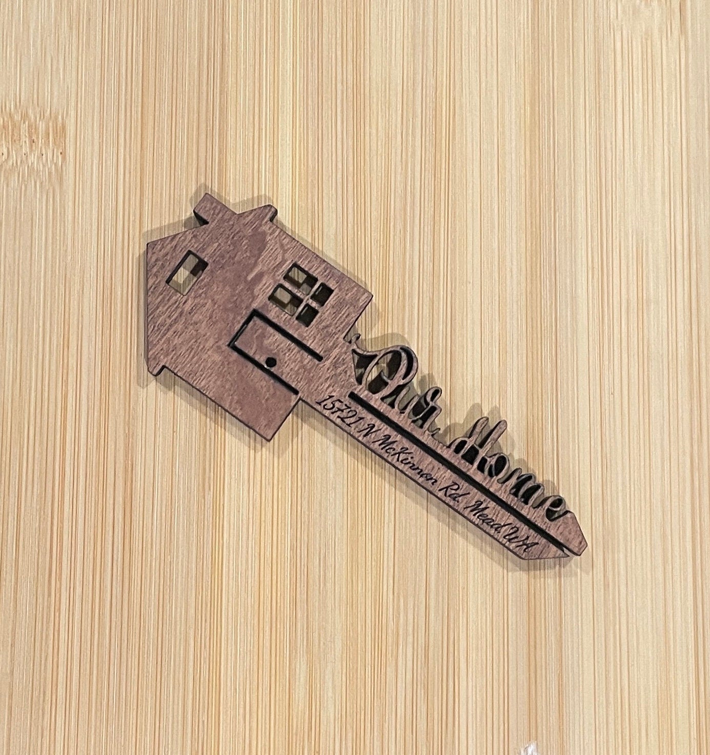 Custom Closing Key with Personalized Touch