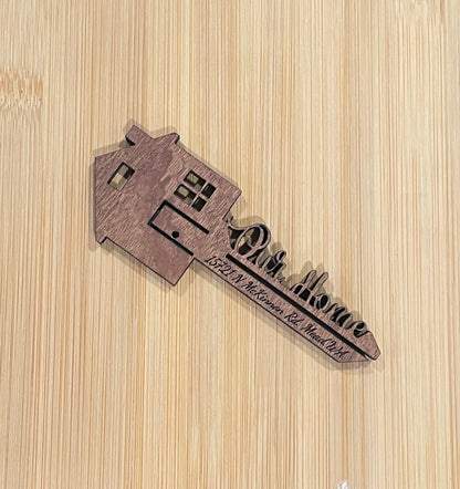 Custom Closing Key with Personalized Touch