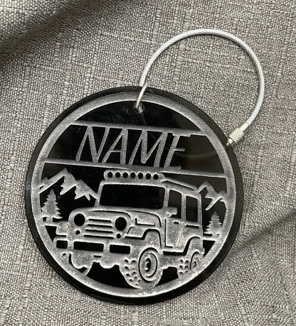 Off Road Vehicle Adventure Personalized - Car Jewelry