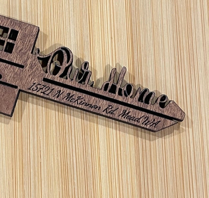 Custom Closing Key with Personalized Touch