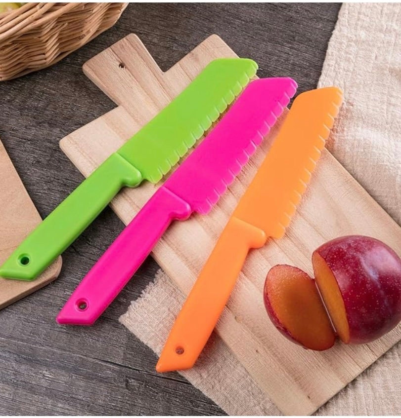 Grandma’s Little Helper Personalized Cutting Board & Functional Safety Knife for Kids