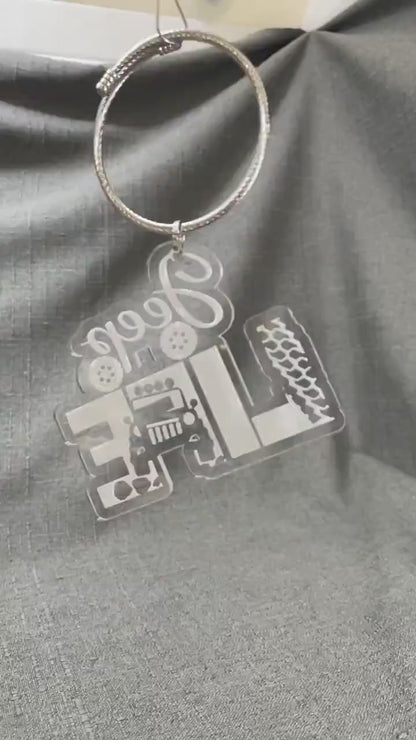 Jeep Life Car Charm – Custom Charm for Jeep Enthusiasts